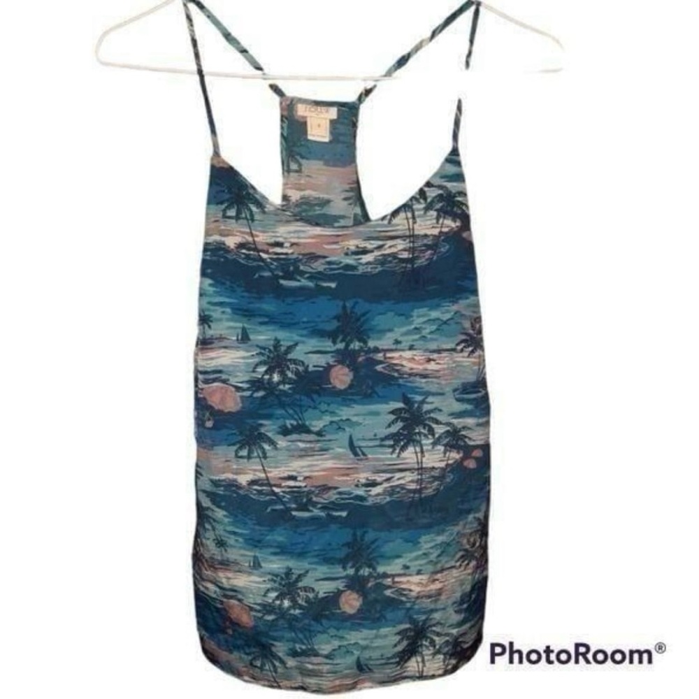 Tropical Print Women's Top